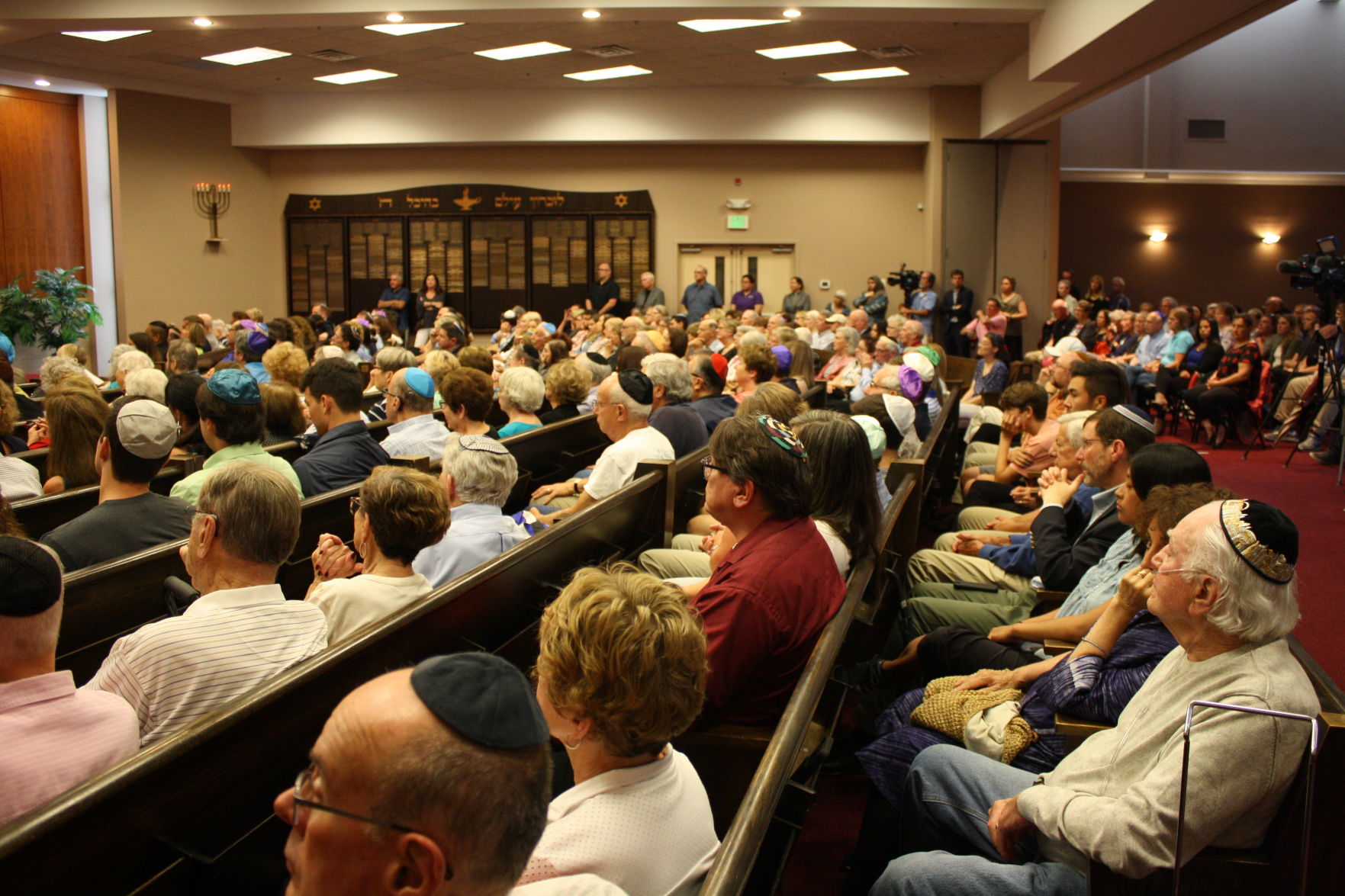 Gathering Crowd Shot